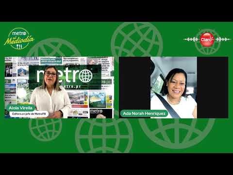 Metro al Mediodía: Ada Norah Henriquez le responde a César Vázquez