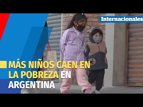 Argentina cruza la pandemia de coronavirus con el 60 % de sus niños en la pobreza