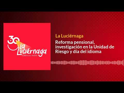 Reforma pensional, investigación en la Unidad de Riesgo y día del idioma