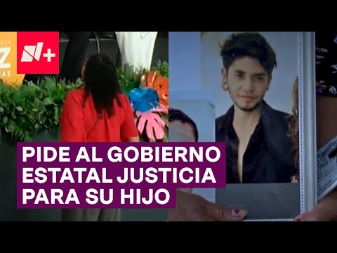 Irrumpe en evento de gobierno y pide justicia para su hijo - N+