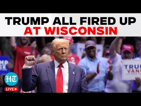 Donald Trump LIVE | After Musk Moment In Butler, Trump Returns To Wisconsin | Harris | US Elections