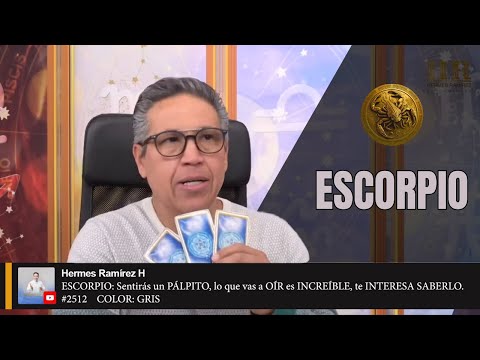 ESCORPIO: Sentirás un PÁLPITO, lo que vas a OÍR es INCREÍBLE, te INTERESA SABERLO.