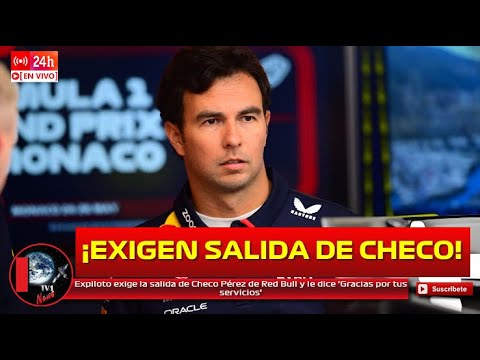 Expiloto exige la salida de Checo Pérez de Red Bull y le dice 'Gracias por tus servicios'