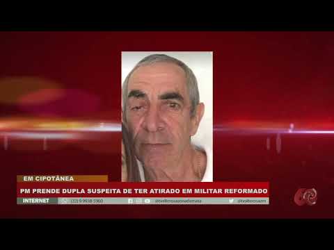 PM prende dupla suspeita de ter atirado em militar reformado em Cipotânea