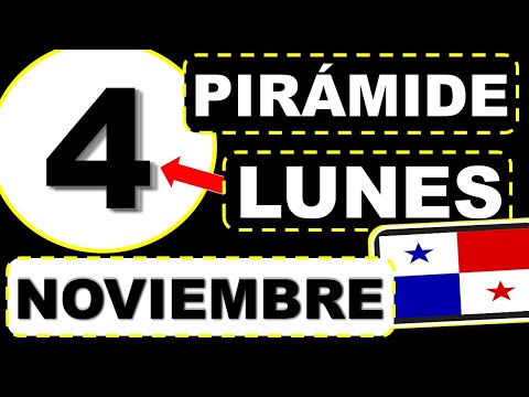 Pirámide de la Suerte Lotería de Panamá Para Hoy Lunes 4 de Noviembre 2024 Decenas de Suerte