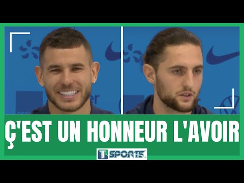 Lucas Hernández et Adrien Rabiot parlent de Kylian Mbappé et de sa contribution à l'Équipe de France