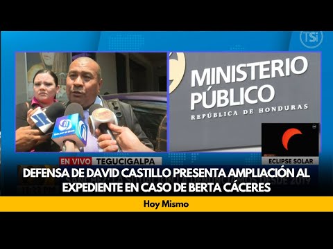 Defensa de David Castillo presenta ampliación al expediente en caso de Berta Cáceres