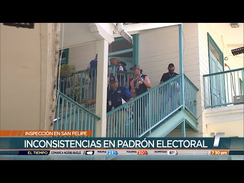 Fiscalía Electoral realiza inspección en San Felipe por denuncias sobre Padrón Electoral