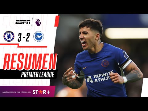 ¡DOBLETE DE ENZO, GOL DE BUONANOTTE Y TRIUNFAZO DE LOS BLUES! | Chelsea 3-2 Brighton | RESUMEN