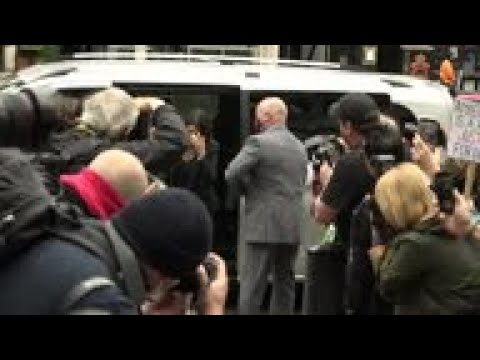 Johnny Depp arrives at UK High Court for libel trial