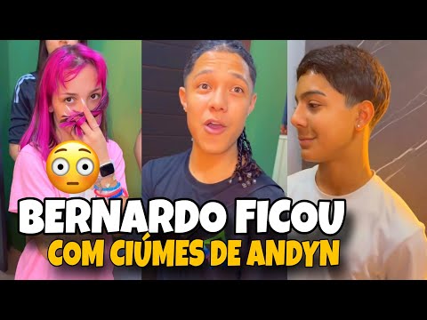 BERNARDO fica com ciúmes após kamylinha usar roupa do ANDYN