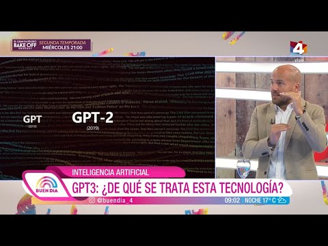 Buen Día - Inteligencia Artificial: GPT-3 ¿De qué se trata esta tecnología?