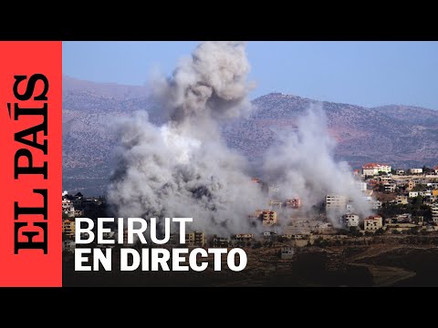 DIRECTO | Vista del horizonte de Beirut y del aeropuerto del Líbano | EL PAÍS