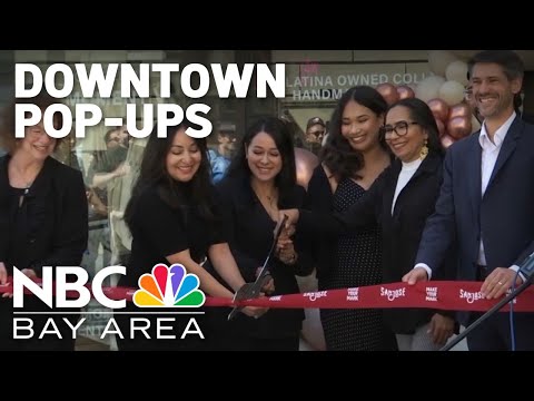 San Jose opens pop-up shops for small businesses