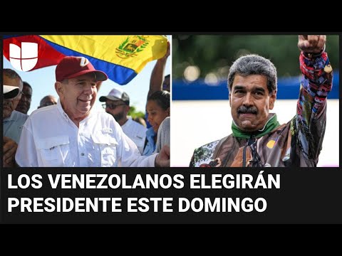 Elecciones en Venezuela: comienzan los actos de cierre de campaña de Nicolás Maduro y la oposición