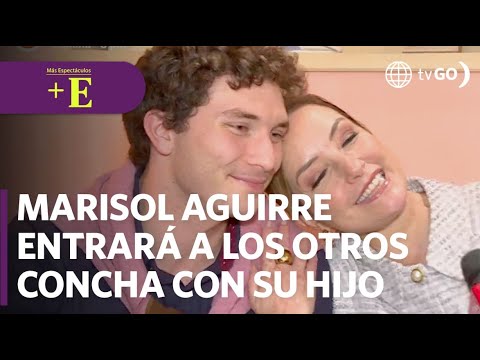 Marisol Aguirre actuará con su hijo Stefano Meier en LOC | Más Espectáculos (HOY)