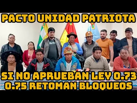 PACTO UNIDAD GANO EL PUEBLO PATRIOTA PERDIO LUCHO ARCE Y EXIGEN RENUNCIA DE EXMAGISTRADOS BOLIVIA..