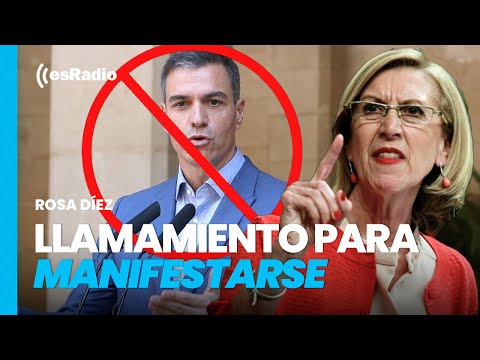 Rosa Díez hace un llamamiento para manifestarse el sábado 9 contra Sánchez