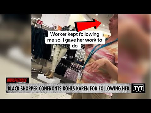 WATCH: Black Shopper Steps To Kohls Worker Following Her Around Store