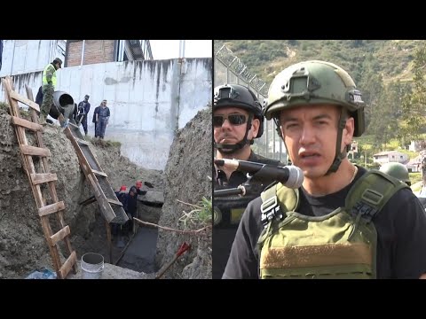 Militares sellan un túnel clandestino en peligrosa cárcel de Ecuador | AFP