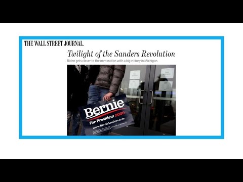 Le crépuscule de la révolution Bernie Sanders