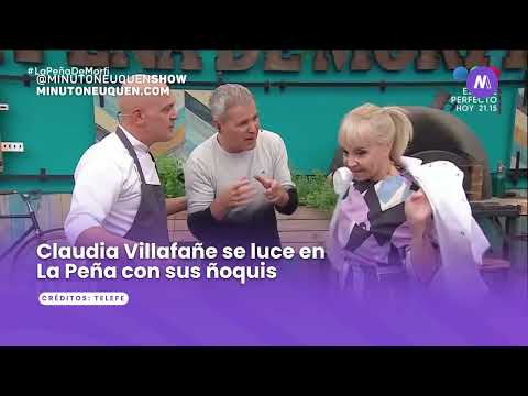 Claudia Villafañe volvió a Telefe - Minuto Neuquén Show