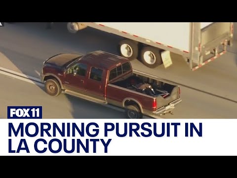 Police Chase: Suspected stolen vehicle pursuit