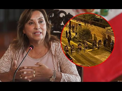 Dina Boluarte: Refuerzan seguridad en casa de la presidenta tras allanamientos por caso Rolex