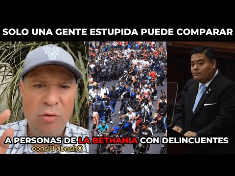 ORLANDO BLANCO LE RESPONDE A ALLAN RODRÍGUEZ POR INSULTAR A LAS PERSONAS DE LA BETHANIA, GUATEMALA