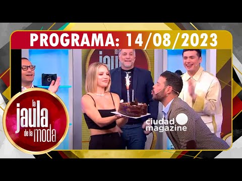 LA JAULA DE LA MODA - Programa 14/08/23 - INVITADOS: SANTIAGO ARTEMIS y SOFÍA SAVOY