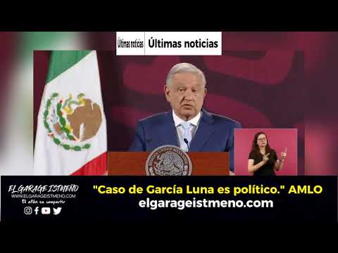 De acuerdo al Presidente López Obrador, el caso de Genaro García Luna, no avanza  por las elecciones