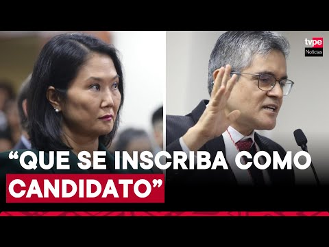 Keiko Fujimori a Domingo Pérez: Si quiere seguir haciendo política, que se inscriba como candidato