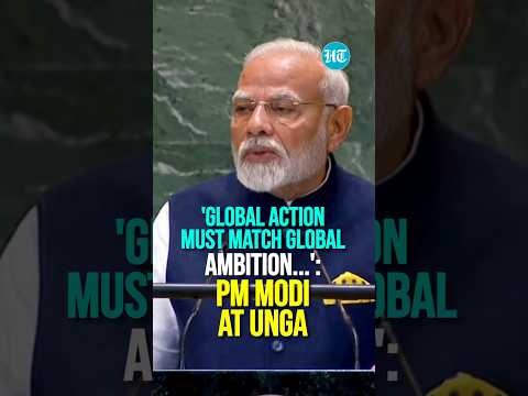 'Global Action Must Match Global Ambition...': PM Modi At UNGA