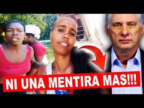 Madres cubanas PROTESTAN en la  CASA de DIAZ CANEL y esto fue lo que pasó ?