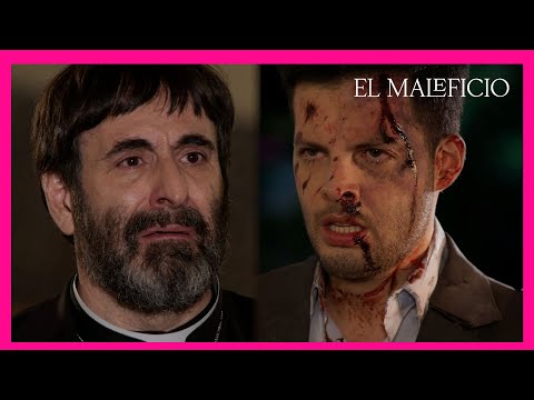 Raúl encuentra la protección del padre Cayetano | El Maleficio 3/4 | Capítulo 27