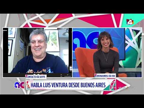 Algo Contigo - Luis Ventura confirma que hará los Premios Martín Fierro en medio de la pandemia