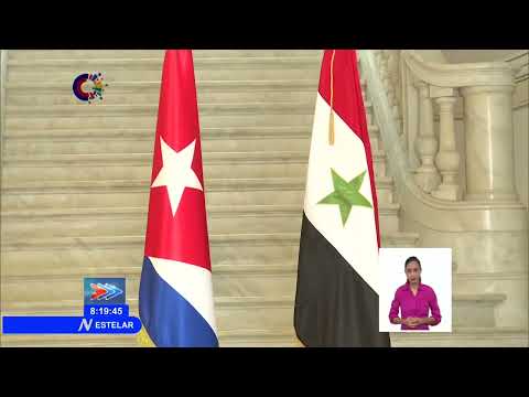 Presidente de Cuba otorga Medalla de la Amistad al Embajador de la República Árabe Siria