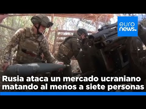 Rusia ataca un mercado ucraniano en Jersón matando al menos a siete personas