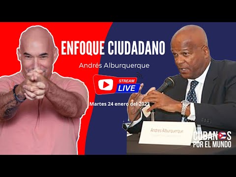 Andrés Alburquerque y Jorge De Armas en Enfoque Ciudadano: Presente y futuro de la oposición cubana