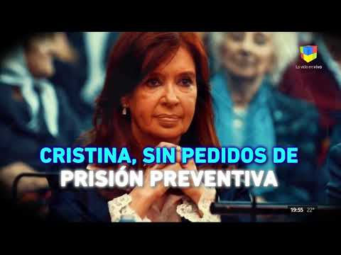 Cristina, sin pedidos de prisión preventiva