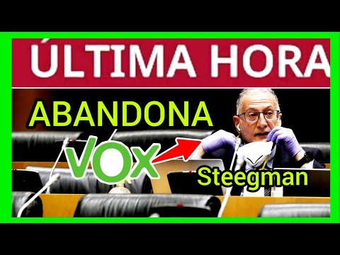 #ÚltimaHora - Steegman ABANDONA VOX POR FIN