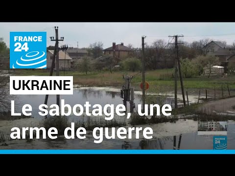 En Ukraine, le sabotage comme arme de guerre contre les forces russes • FRANCE 24