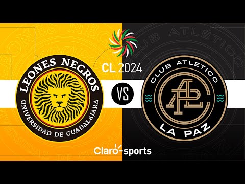 Leones Negros vs La Paz, en vivo | Semifinal | Vuelta | Liga Expansión MX | Clausura 2024