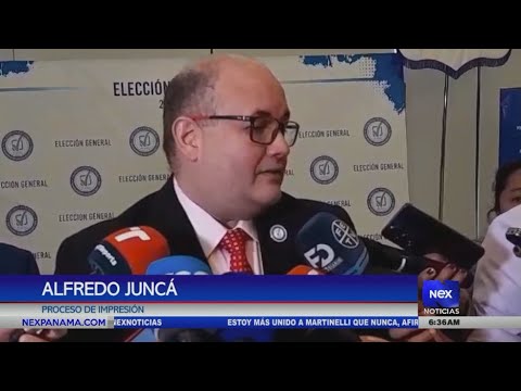Declaraciones de Alfredo Junca? sobre la impresio?n de las papeletas para las elecciones 2024
