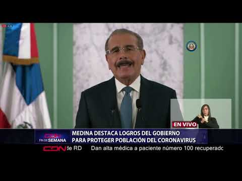 Presidente Danilo Medina anuncia reapertura económica de RD por fases