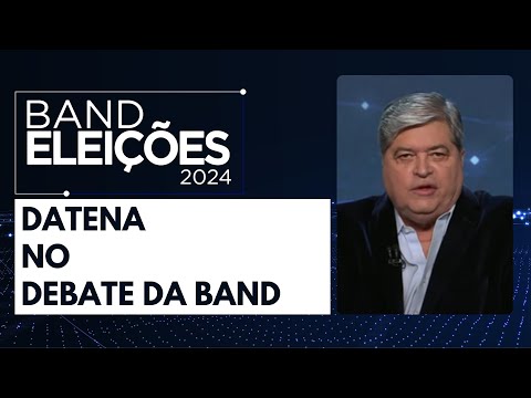 Assista à participação completa de Datena no debate da Band