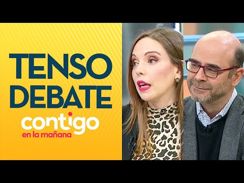 ¡¿PERO DÓNDE DICE ESO?!: El tenso debate de Camila Flores y Fernando Atria en Contigo en La Mañana