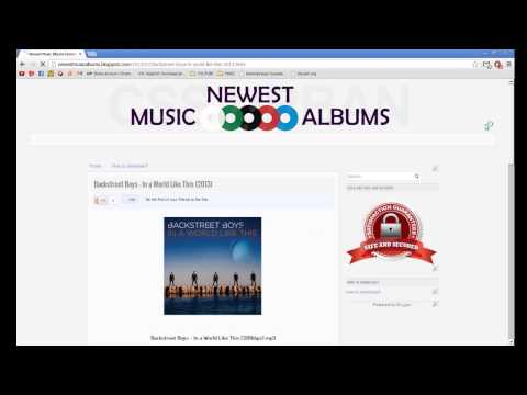 Backstreet Boys - In a World Like This (320kbps mp3) DOWNLOAD!