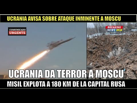 Ucrania crea TERROR en Moscu Rusia afirma sobre una explosion por Dron TU-141 1000 km