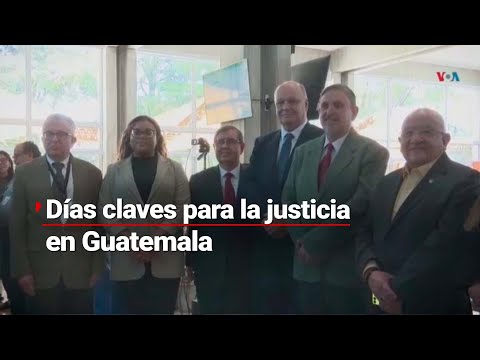 DÍAS DECISIVOS | En Guatemala se preparan para elegir a los candidatos para magistrados